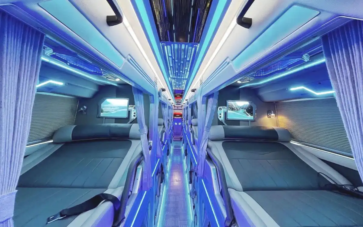 VIP sleeping bus